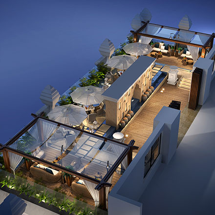 别墅酒店vi设计趋势科技风格