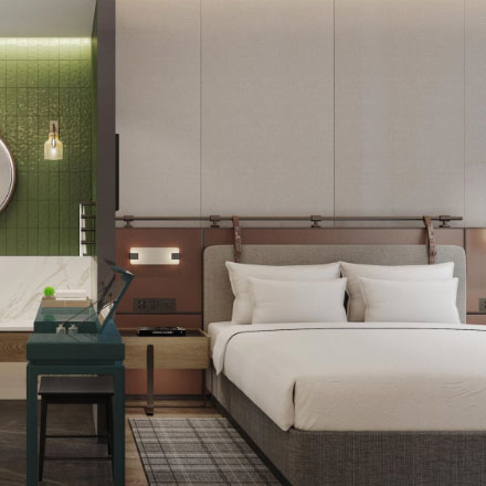 酒店形象设计公司分析促进深度关联。