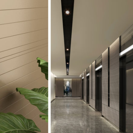 酒店形象设计公司设计用于酒店快闪店与短期合作的临时标识系统。