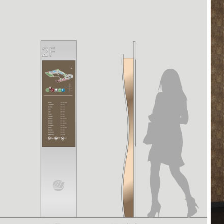 酒店形象设计公司设计促发顿悟标识。