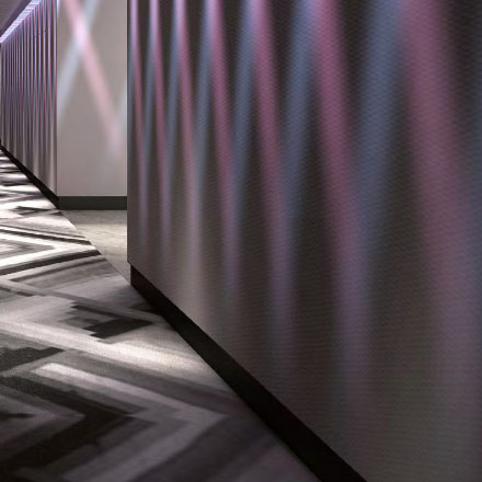 酒店形象设计公司为音乐酒店设计。