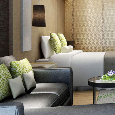 酒店形象设计公司匹配极简酒店风格。